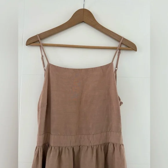 RW&Co. Tie Back Midi Dress, size medium. - Picture 4 of 9